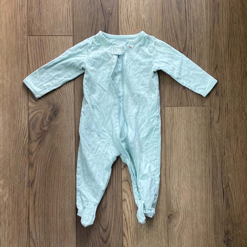 Carter's  | Light Green Baby Footie